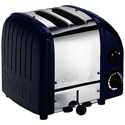 Dualit Made to Order Classic 2-Slice Toaster Stainless Steel/Night Blue Gloss Dualit Made to Order Classic 2-Slice Toaster Stainless Steel/Night Blue Gloss